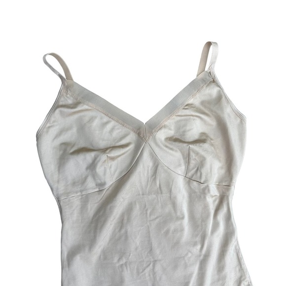 Spanx Slip Dress Womens Shapewear Adjusts Straps Beige Large - Picture 3 of 9